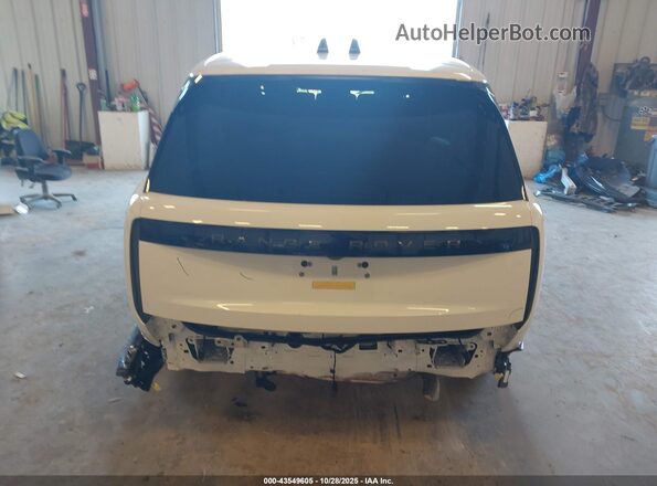 SALKPBFU5SA298531 2025 LAND ROVER RANGE ROVER Белый 