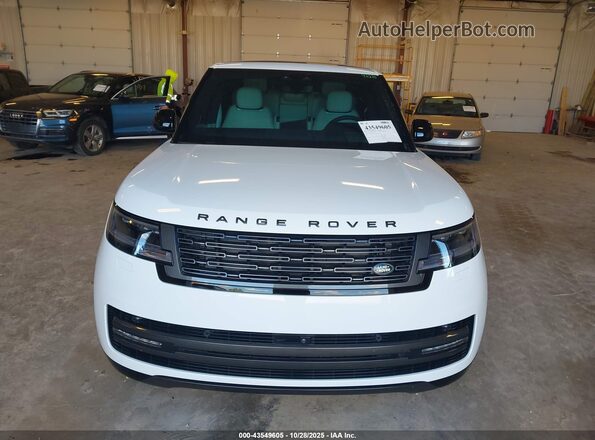 SALKPBFU5SA298531 2025 LAND ROVER RANGE ROVER Белый Вид щитка приборов