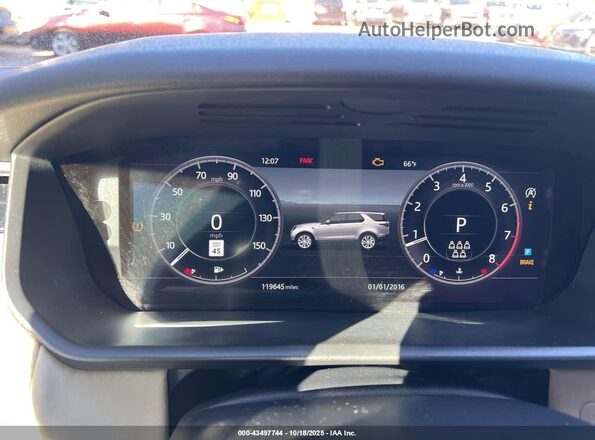 SALRG2RV1K2401084 2019 LAND ROVER DISCOVERY Blue უკანა სავარძლების ხედი
