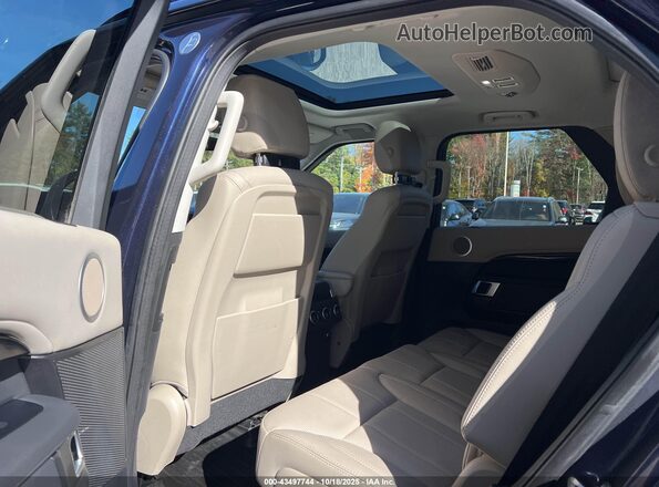 SALRG2RV1K2401084 2019 LAND ROVER DISCOVERY Blue VIN კოდის სტიკერის ხედი