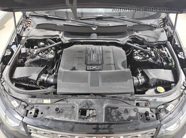 SALRG2RV2L2427114 2020 LAND ROVER DISCOVERY Black Вид підкапотного простору