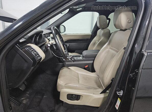 SALRG2RV2L2427114 2020 LAND ROVER DISCOVERY Black Вид салону спереду