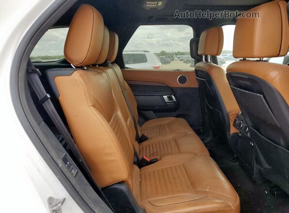 SALRHBBV5HA026709 2017 LAND ROVER DISCOVERY Белый Вид задней части салона