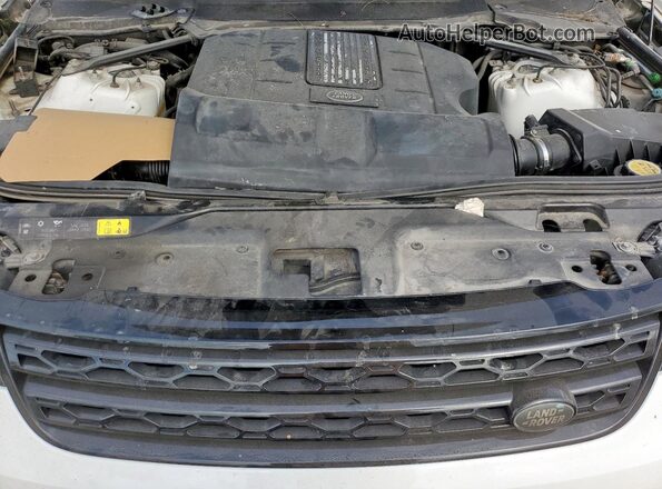 SALRHBBV5HA026709 2017 LAND ROVER DISCOVERY Белый Вид подкапотного пространства
