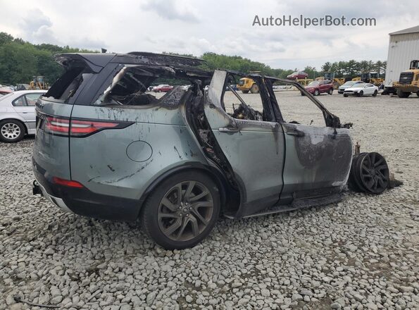 SALRHBBV7HA022239 2017 LAND ROVER DISCOVERY Синий Задняя правая четверть