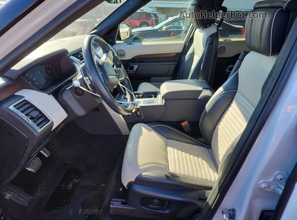 SALRM4RU0M2452591 2021 LAND ROVER DISCOVERY White Widok wnętrza z przodu