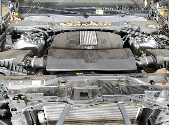 SALRR2RV1KA086285 2019 LAND ROVER DISCOVERY Charcoal Engine compartment view