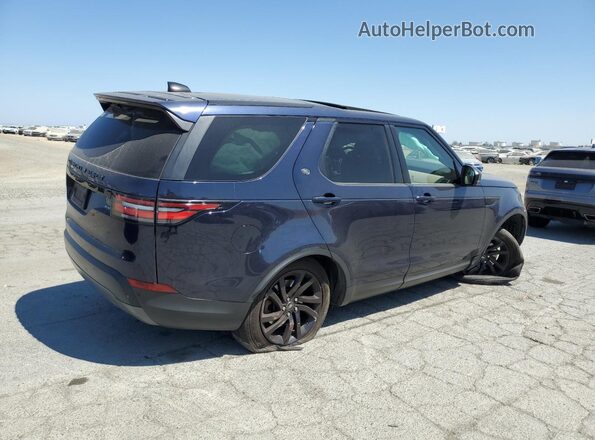 SALRRBBK0HA021940 2017 LAND ROVER DISCOVERY Синий Задняя правая четверть