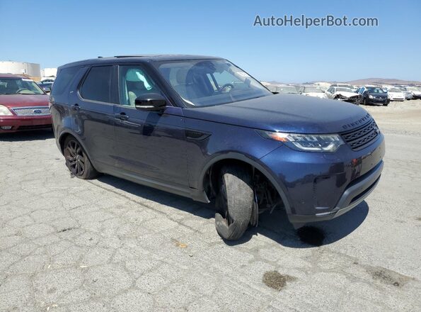 SALRRBBK0HA021940 2017 LAND ROVER DISCOVERY Синий Передняя правая четверть