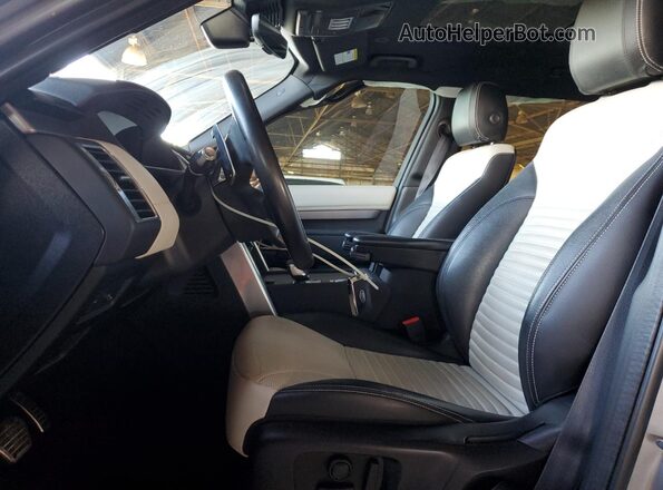 SALRT2RX0M2447800 2021 LAND ROVER DISCOVERY Gray Widok wnętrza z przodu