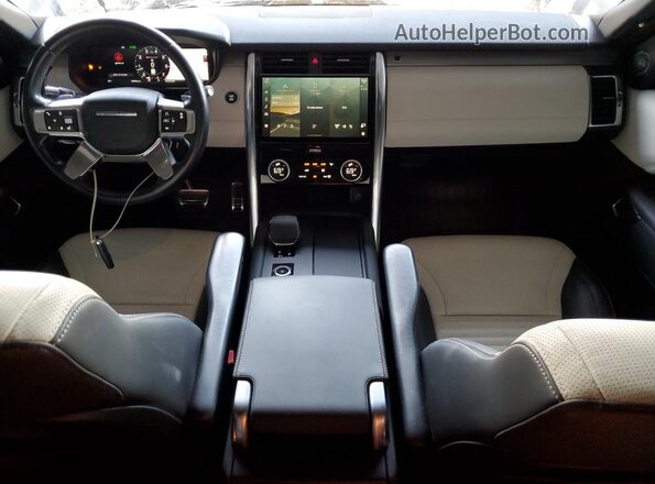 SALRT2RX0M2447800 2021 LAND ROVER DISCOVERY Gray Widok deski rozdzielczej