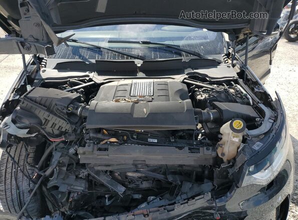 SALRU2RV6L2415217 2020 LAND ROVER DISCOVERY Black Widok komory silnika