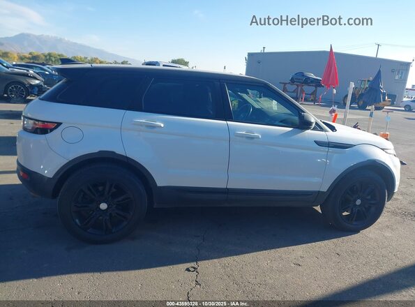 SALVP2BG5GH078821 2016 LAND ROVER RANGE ROVER EVOQUE White Widok wnętrza z tyłu