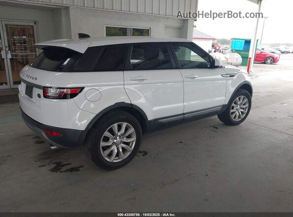 SALVP2RX2JH317688 2018 LAND ROVER RANGE ROVER EVOQUE White Rear right