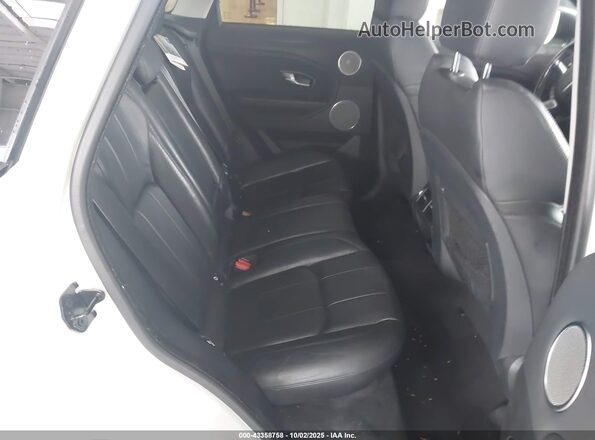 SALVP2RX2JH317688 2018 LAND ROVER RANGE ROVER EVOQUE White VIN sticker view