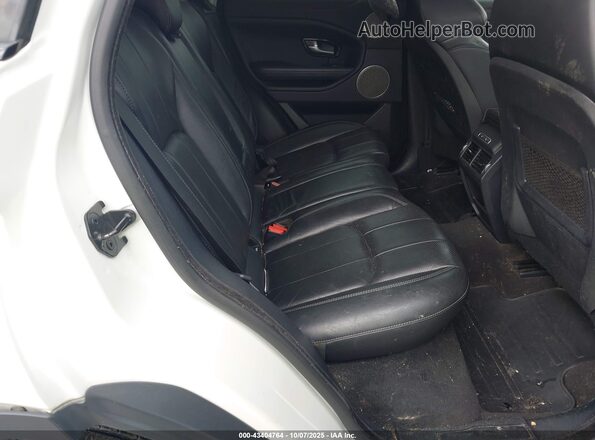 SALVP2RX3JH291814 2018 LAND ROVER RANGE ROVER EVOQUE White VIN კოდის სტიკერის ხედი
