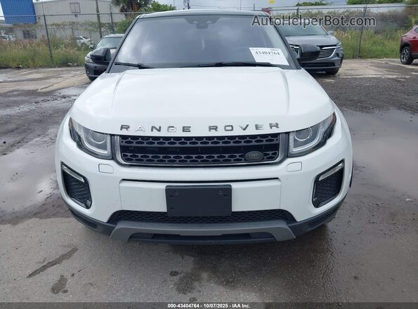 SALVP2RX3JH291814 2018 LAND ROVER RANGE ROVER EVOQUE White ხელსაწყოთა პანელის ხედი