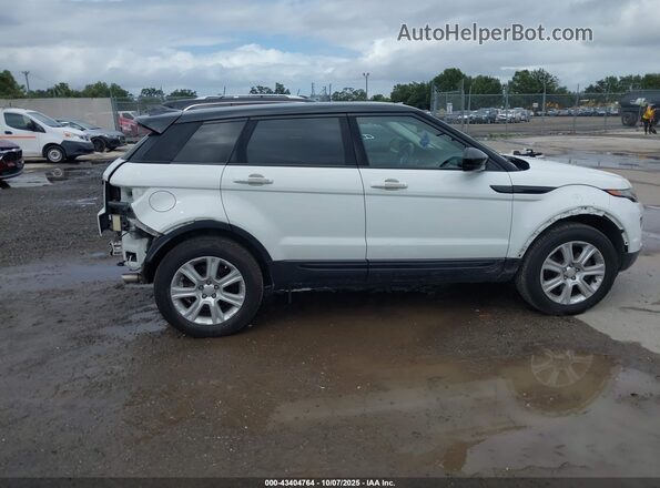 SALVP2RX3JH291814 2018 LAND ROVER RANGE ROVER EVOQUE White უკანა სალონის ხედი