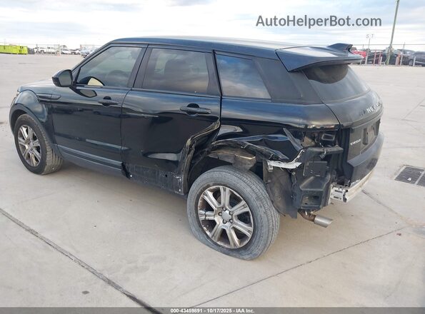 SALVP2RX7KH348680 2019 LAND ROVER RANGE ROVER EVOQUE Black Trasero izquierdo