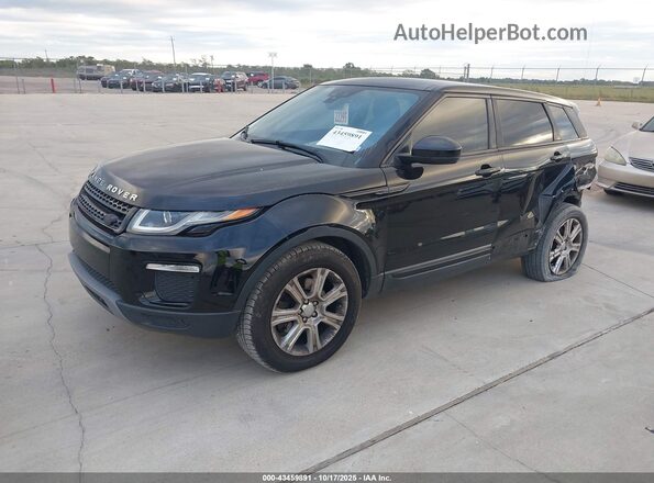 SALVP2RX7KH348680 2019 LAND ROVER RANGE ROVER EVOQUE Black Vista tres cuartos delantera izquierda