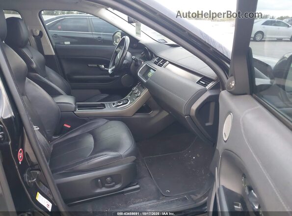 SALVP2RX7KH348680 2019 LAND ROVER RANGE ROVER EVOQUE Black Vista interior delantera