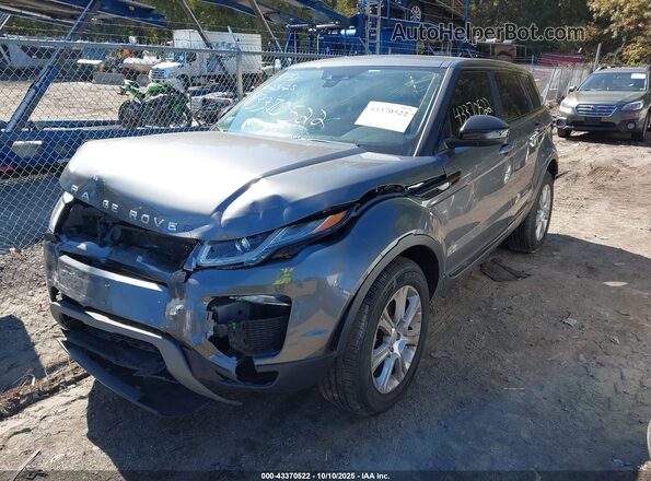 SALVP2RX8JH289685 2018 LAND ROVER RANGE ROVER EVOQUE Gray Передня ліва чверть