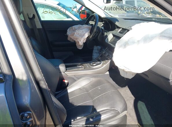 SALVP2RX8JH289685 2018 LAND ROVER RANGE ROVER EVOQUE Gray Вид салону спереду