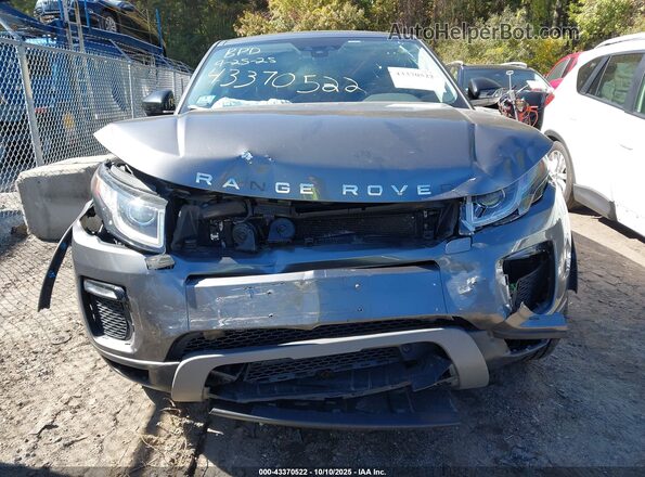 SALVP2RX8JH289685 2018 LAND ROVER RANGE ROVER EVOQUE Gray Вид задньої частини салону