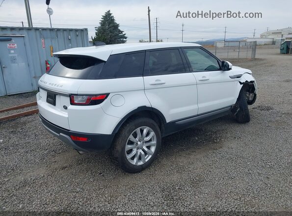 SALVP2RX9JH290456 2018 LAND ROVER RANGE ROVER EVOQUE Белый Задняя правая четверть