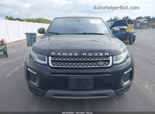 SALVR2BG7HH170623 2017 LAND ROVER RANGE ROVER EVOQUE Black Front view