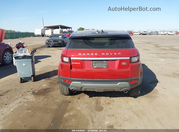 SALVR2RX4JH279777 2018 LAND ROVER RANGE ROVER EVOQUE Red 