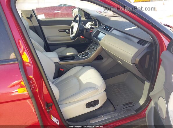 SALVR2RX4JH279777 2018 LAND ROVER RANGE ROVER EVOQUE Red Vista interior delantera