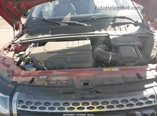 SALVR2RX4JH279777 2018 LAND ROVER RANGE ROVER EVOQUE Red Vista trasera