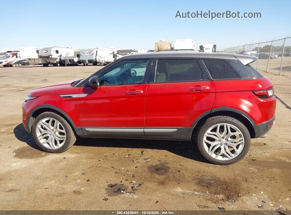 SALVR2RX4JH279777 2018 LAND ROVER RANGE ROVER EVOQUE Red Vista interior de 360 grados