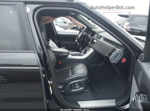 SALWR2EF8GA597405 2016 LAND ROVER RANGE ROVER SPORT Black Вид салону спереду