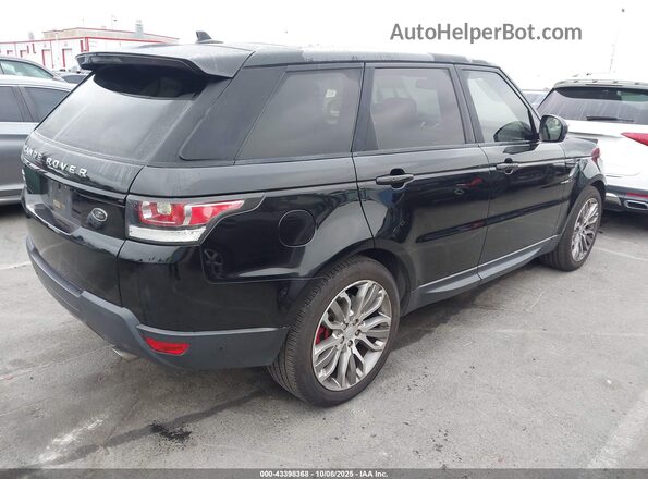 SALWR2EF8GA597405 2016 LAND ROVER RANGE ROVER SPORT Black Задня права чверть