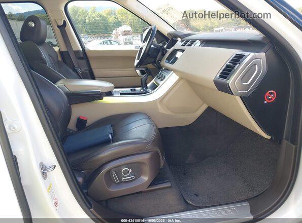 SALWR2FV3HA166283 2017 LAND ROVER RANGE ROVER SPORT White Front interior view