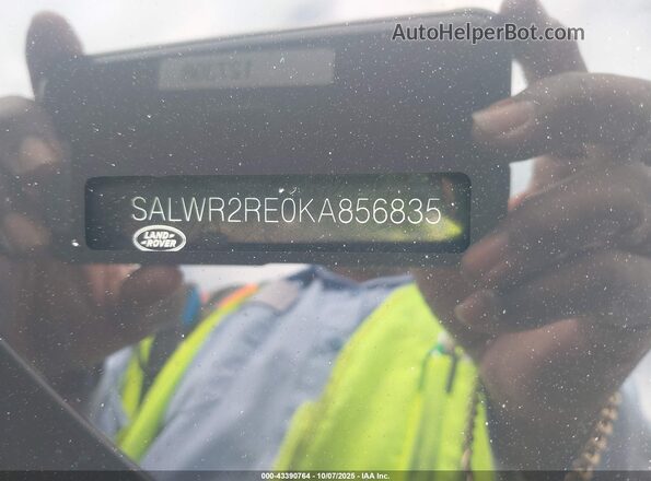 SALWR2RE0KA856835 2019 LAND ROVER RANGE ROVER SPORT Gray Շարժիչի բաժամունքի տեսք