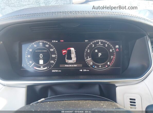 SALWR2RE2JA193105 2018 LAND ROVER RANGE ROVER SPORT Silver უკანა სავარძლების ხედი