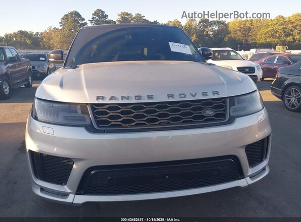 SALWR2RE2JA193105 2018 LAND ROVER RANGE ROVER SPORT Silver ხელსაწყოთა პანელის ხედი
