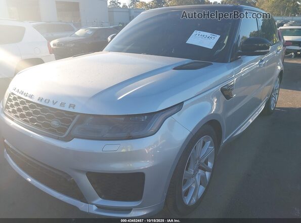 SALWR2RE2JA193105 2018 LAND ROVER RANGE ROVER SPORT Silver წინა ხედი