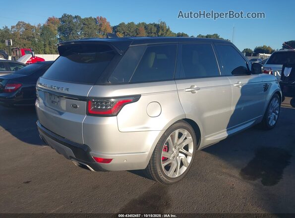 SALWR2RE2JA193105 2018 LAND ROVER RANGE ROVER SPORT Silver უკანა მარჯვენა