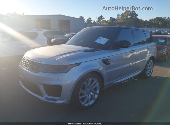 SALWR2RE2JA193105 2018 LAND ROVER RANGE ROVER SPORT Silver წინა მარცხენა ხედი სამი მეოთხედიდან