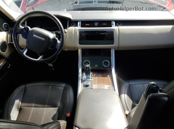 SALWR2RU4KA867098 2019 LAND ROVER RANGE ROVER Red Вид щитка приладів