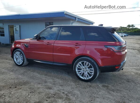 SALWR2RU4KA867098 2019 LAND ROVER RANGE ROVER Red Задня права чверть