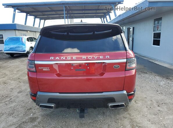 SALWR2RU4KA867098 2019 LAND ROVER RANGE ROVER Red Вид салону спереду