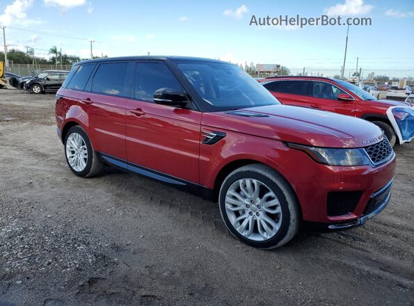 SALWR2RU4KA867098 2019 LAND ROVER RANGE ROVER Red Вид спереду