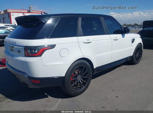 SALWR2RVXJA411789 2018 LAND ROVER RANGE ROVER SPORT White Задня права чверть