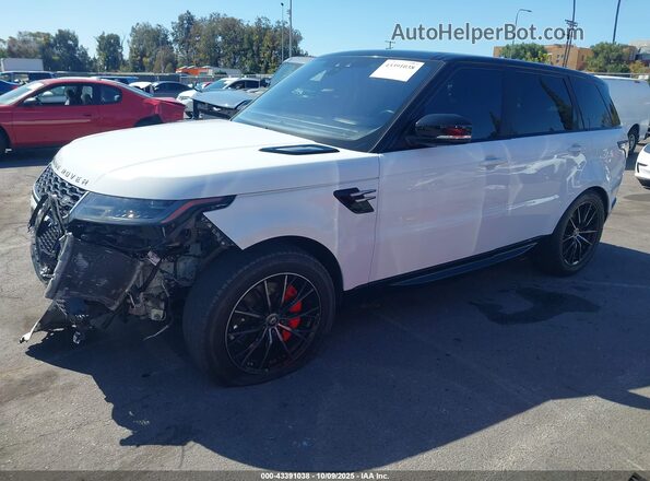 SALWR2RVXJA411789 2018 LAND ROVER RANGE ROVER SPORT White Передня ліва чверть