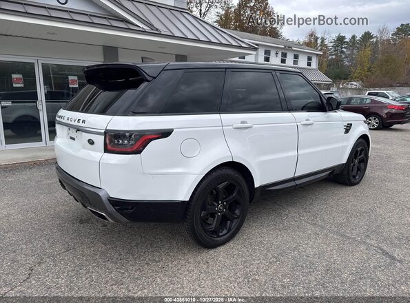 SALWR2RVXKA839444 2019 LAND ROVER RANGE ROVER SPORT White უკანა მარჯვენა